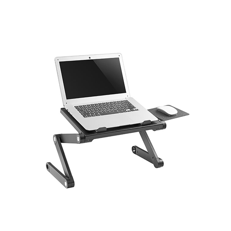 Laptop stand for desk deals with fan